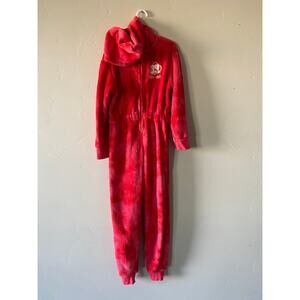 Gap Kids Disney Minnie Mouse “Cozy Time” Soft Hoodie One-Piece